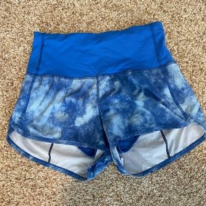 LULULEMON SPEED SHORT HIGH WAIST